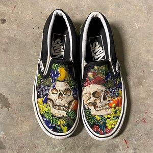 Vans Slip-On Kids 3.5 Skulls